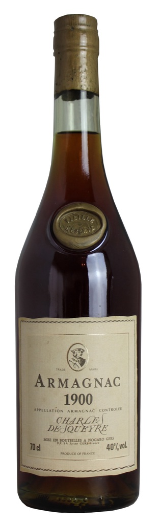 Charles de Squeyre Armagnac, Armagnac, 1900 | Vintage Wine and Port